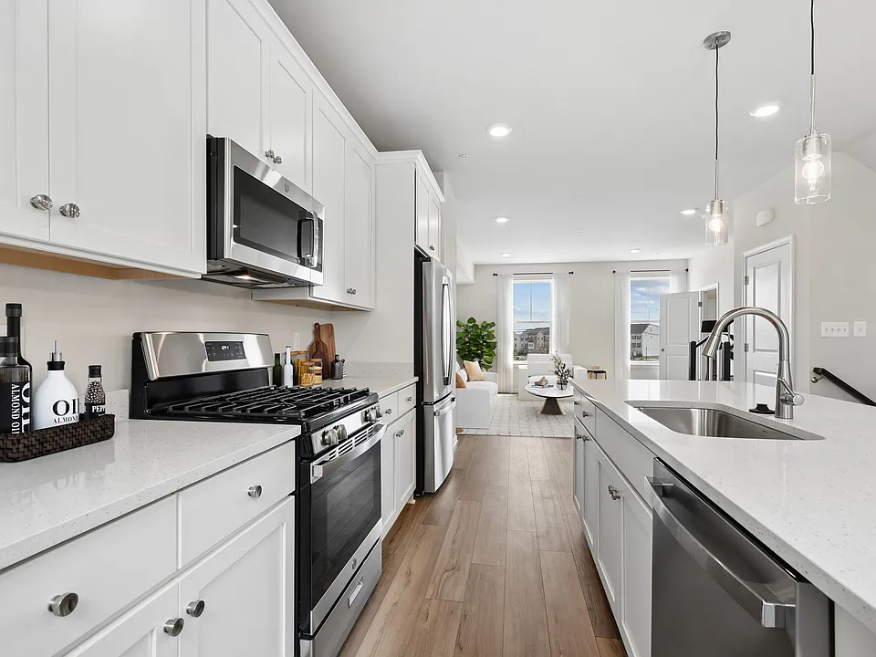 Enjoy plenty of room to prep, cook, and gather in this open-concept space.