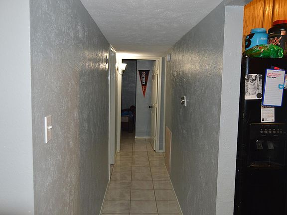 (Nest thermostat) A look down the hall towards the rooms