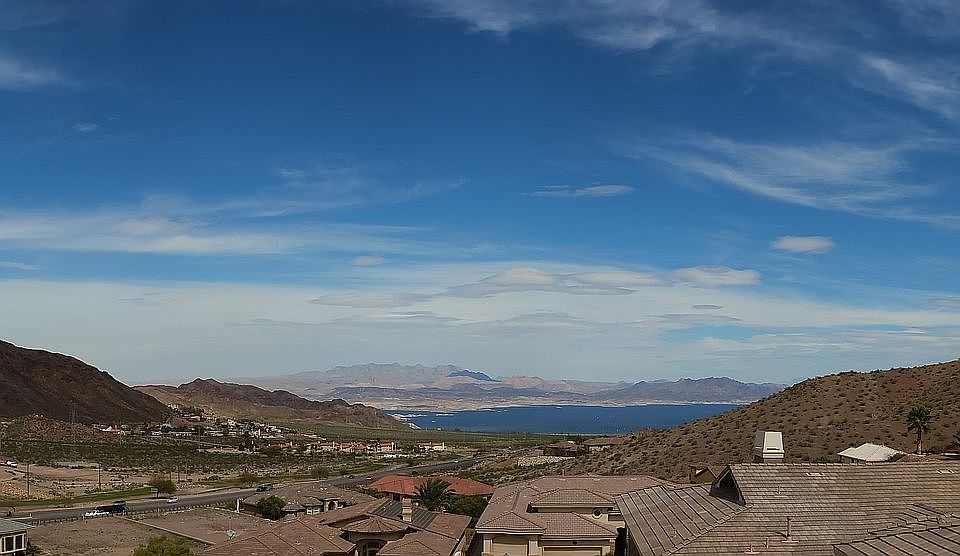 Looking north from back yard