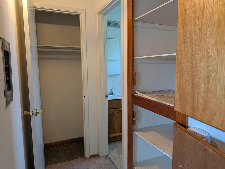 Hallway closets