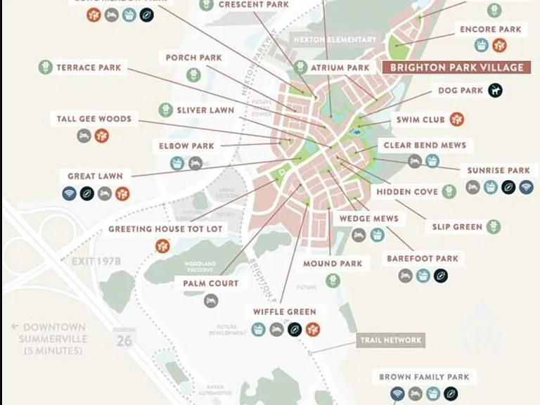 Nexton Map