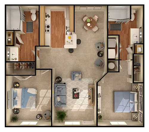 Floor plan Amberjack