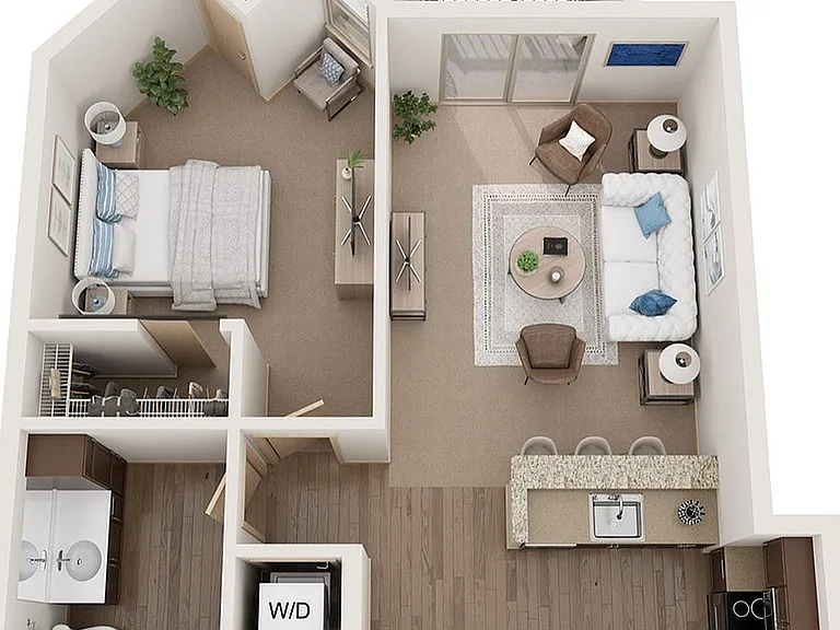 Floor Plan B2 | The Woodlands Apartments | Apartments in Menomonee Falls, WI Floor Plan B2 | The Woodlands Apartments | Apartments in Menomonee Falls, WI