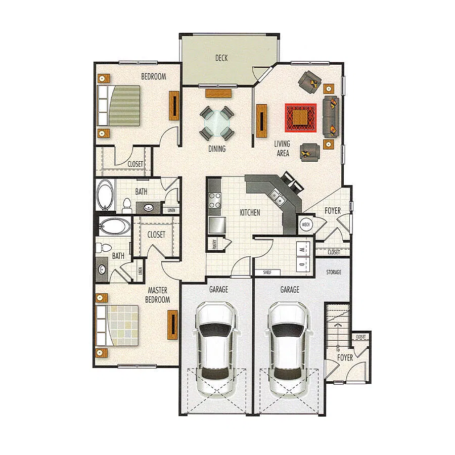 Floor plan Kiawah | Phase I
