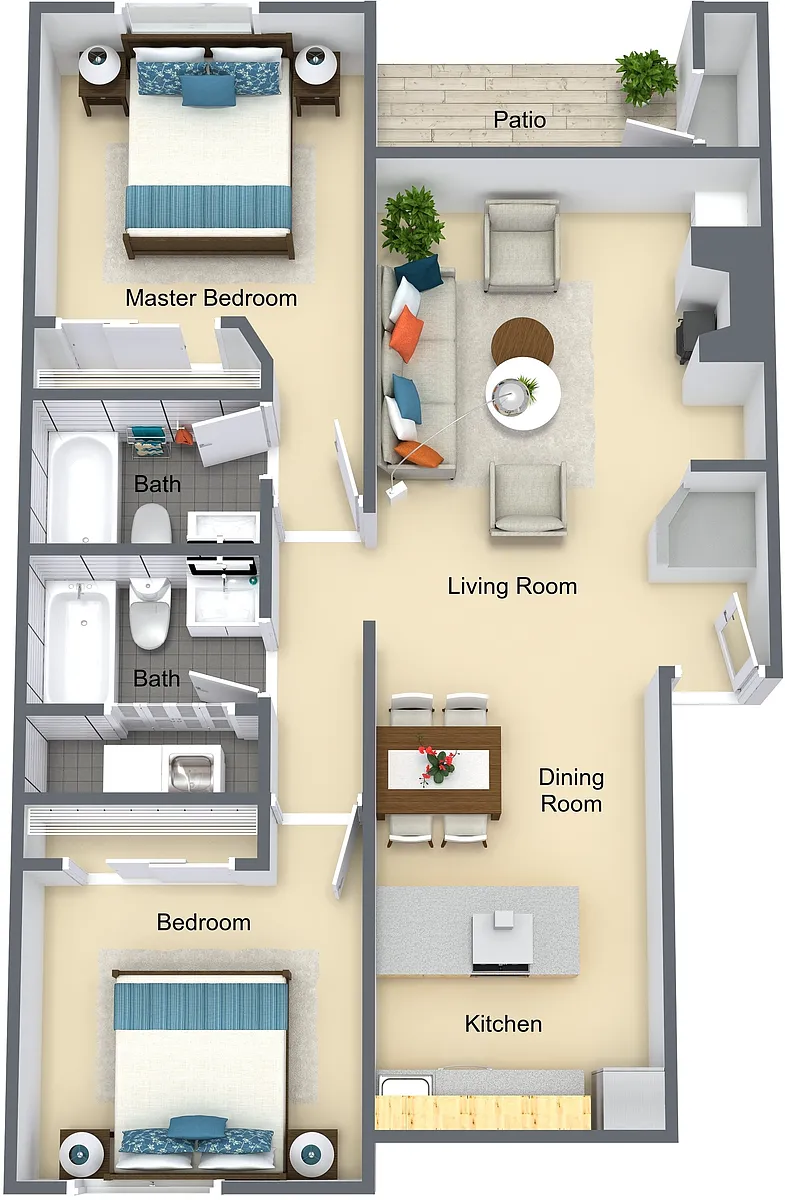 Floor plan Duchess