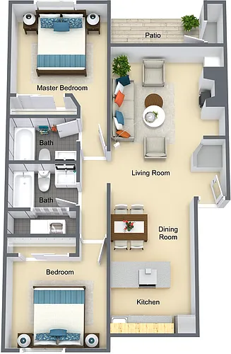 Floor plan Duchess