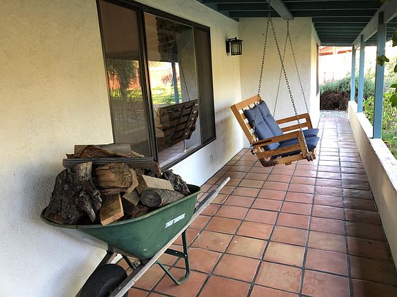 Front porch and Swing