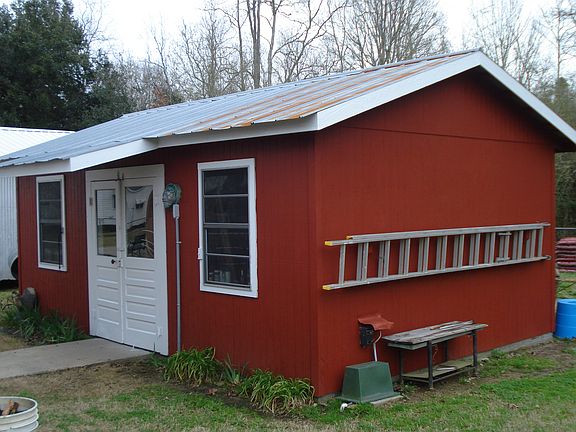 double doors on workshop