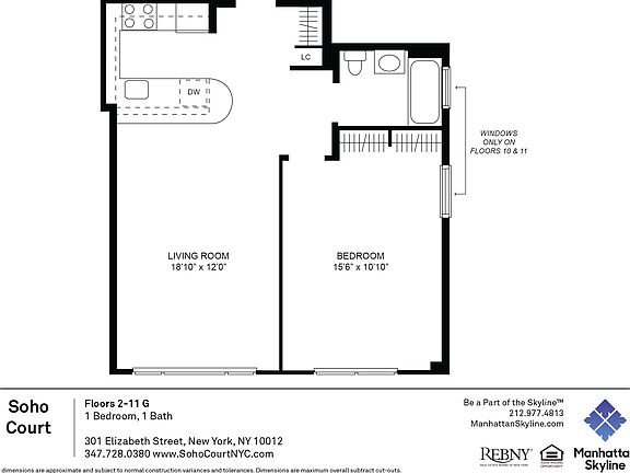 2nd image of 301 Elizabeth St #807