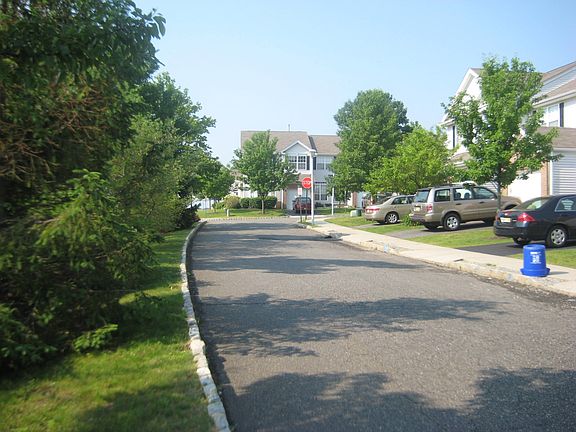 Private road, separate from main road