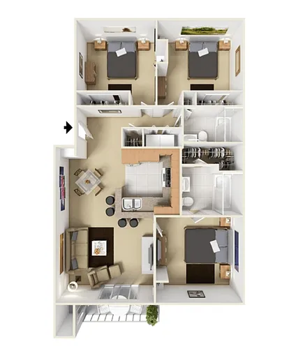 Floor plan Renaissance