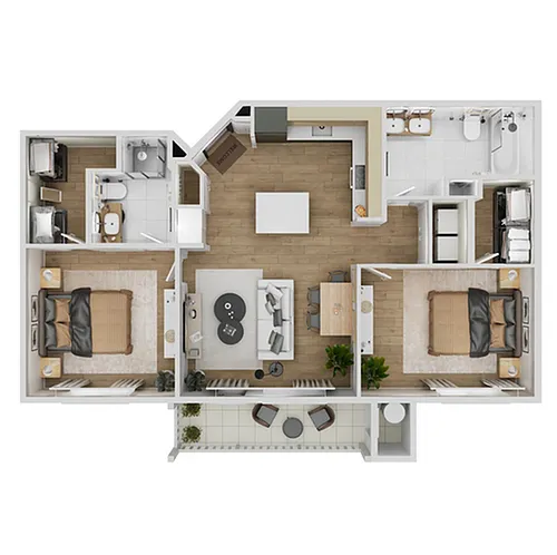 Floor plan The Adobe