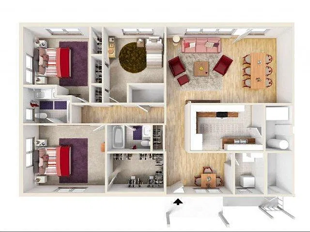 Floor plan Chestnut Glen