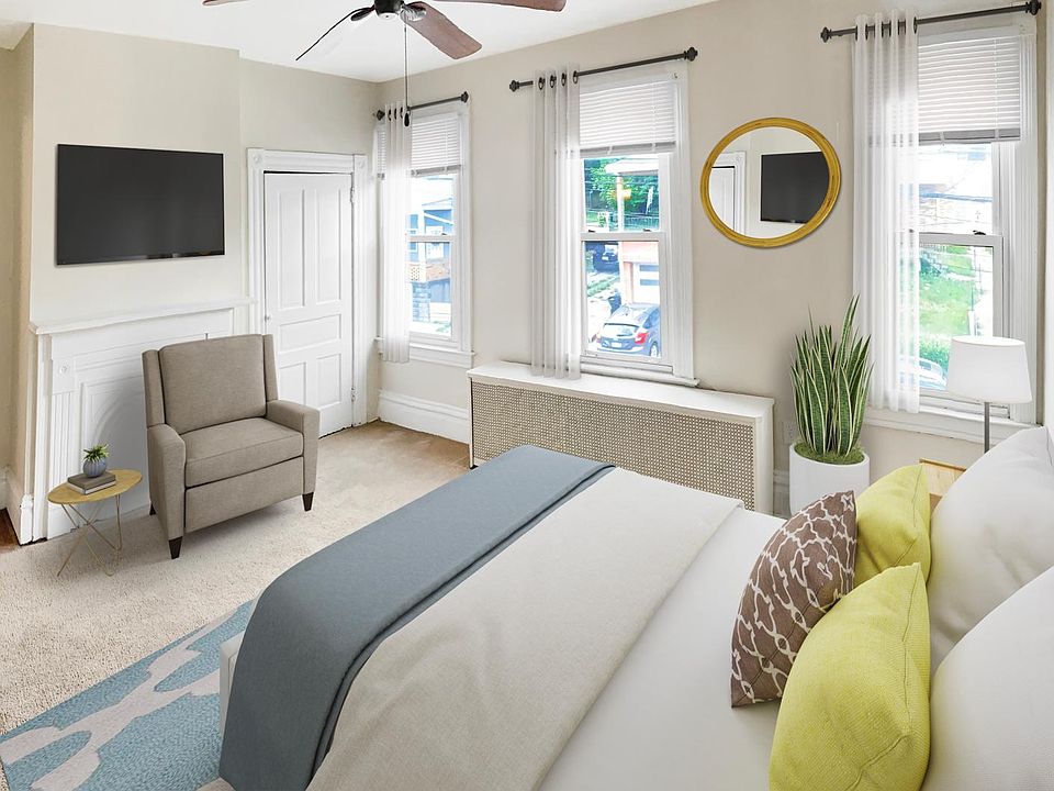 Large, airy bedrooms with plenty of natural light