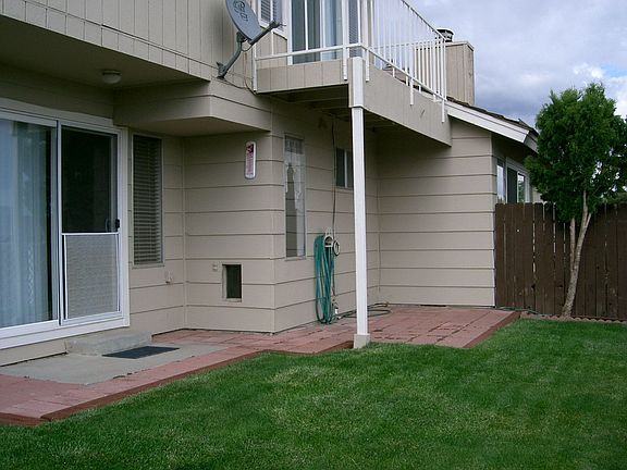 Backyard, deck