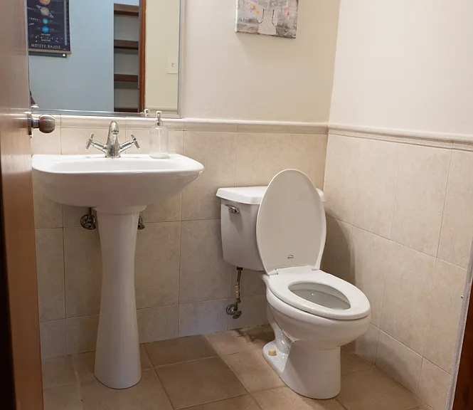 Half bathroom