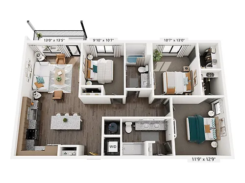 Floor plan C1