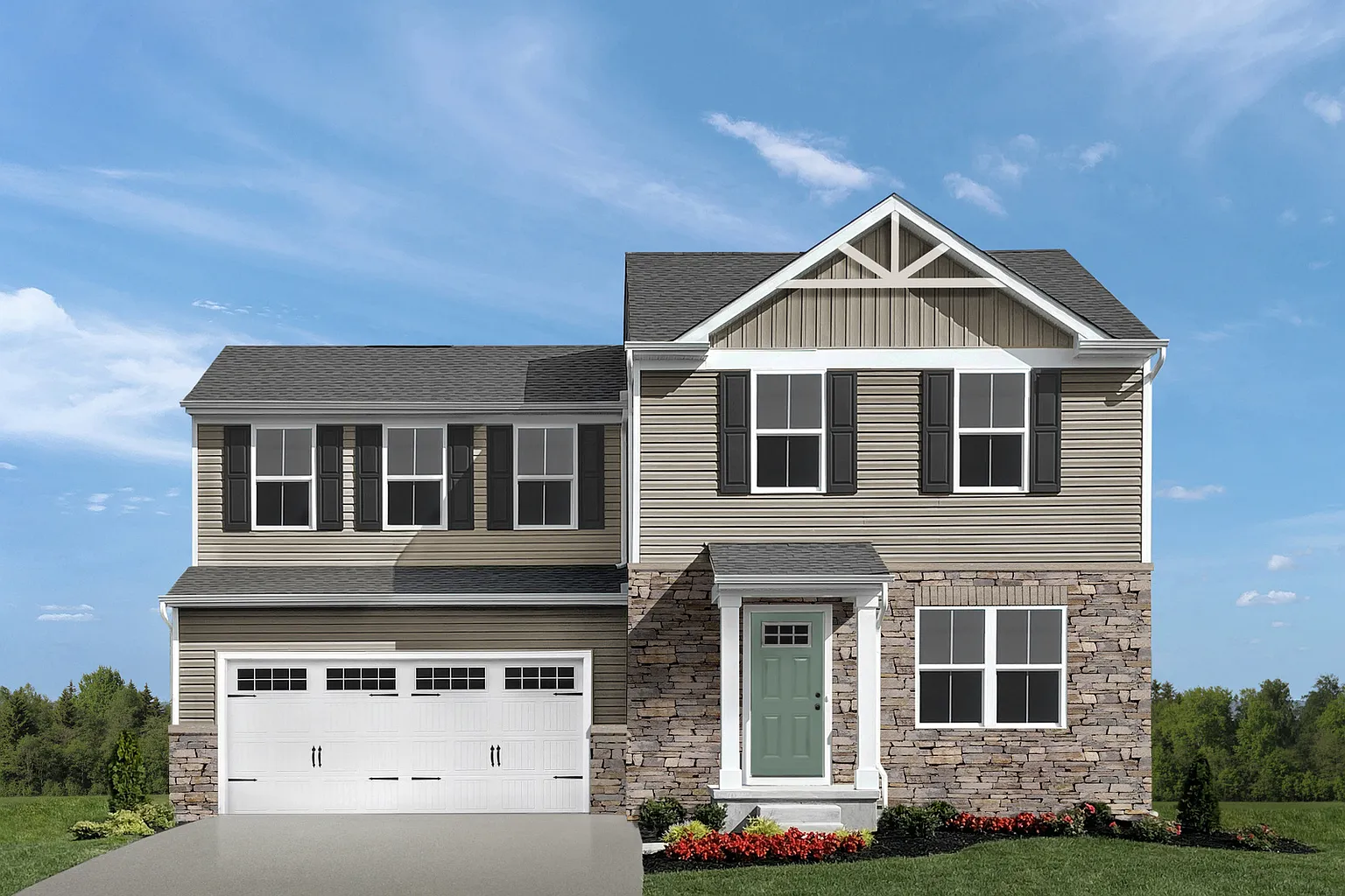 Aspen with Basement Plan, Woodlands at Morrow photo 1