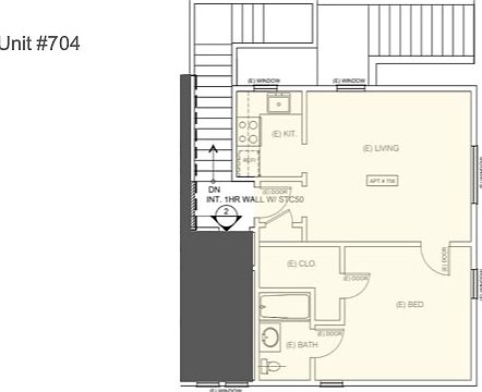 Floor Plan Unit 704
