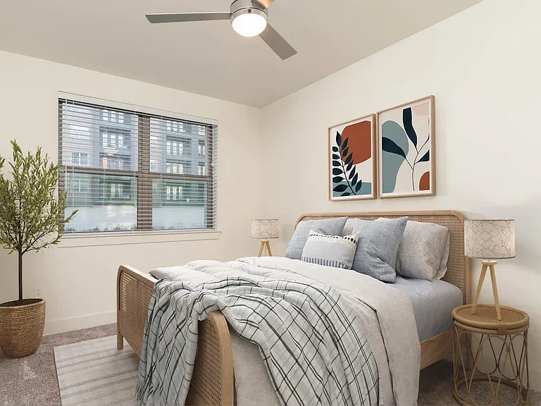 Carpeted Bedroom