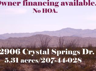 2906 W Crystal Springs Dr, Yucca, AZ 86438