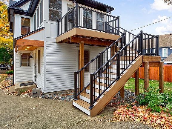 Rear Entrance and Porch