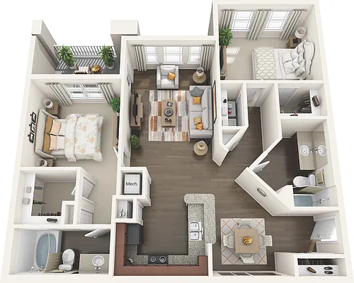 Floor plan The Willow