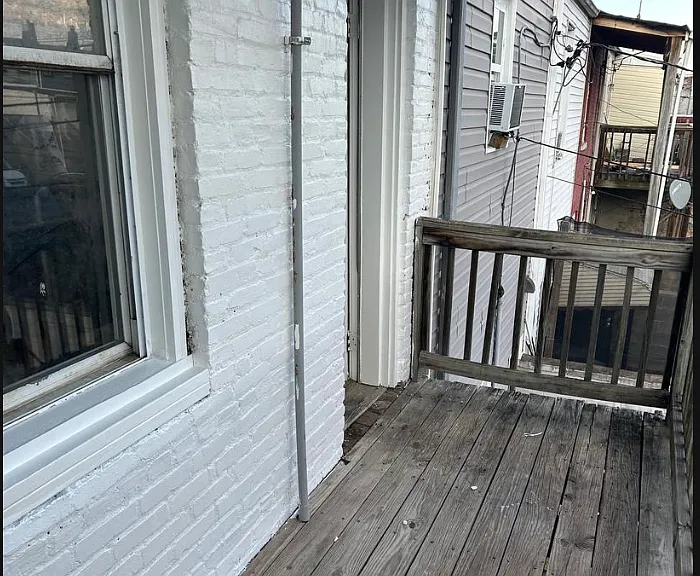 Balcony.
