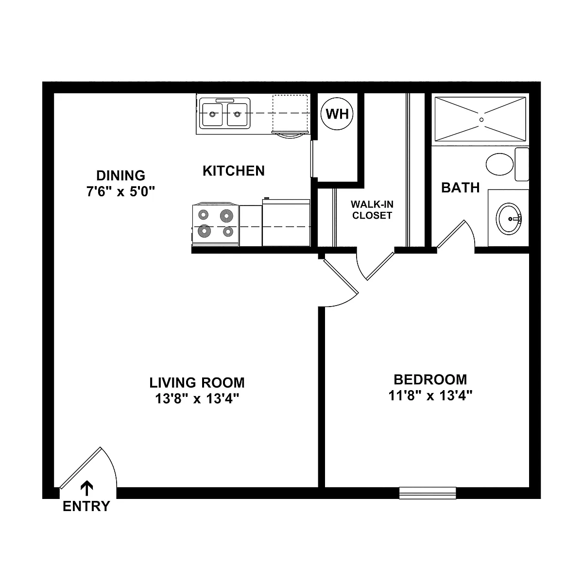 Floor plan The Kensington
