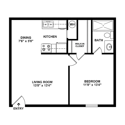 Floor plan The Kensington