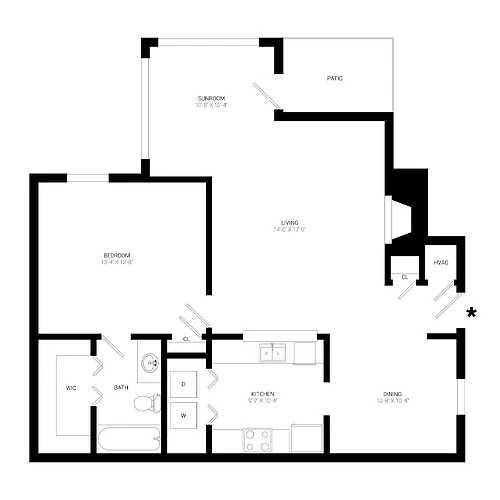 Floor plan The Brookwood