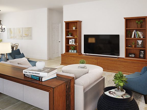 Spacious great room