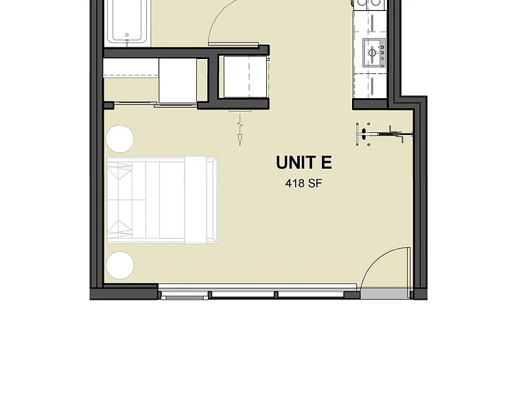 studio - 418sf studio - 418sf