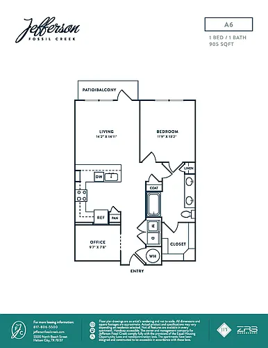 Floor plan A6