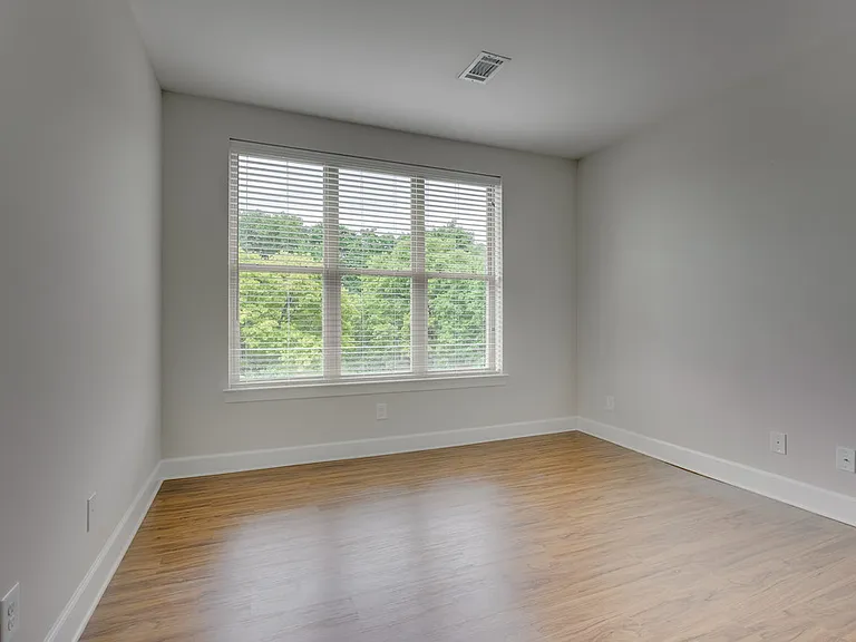 Lots of natural sunlight with the apartment facing the park.