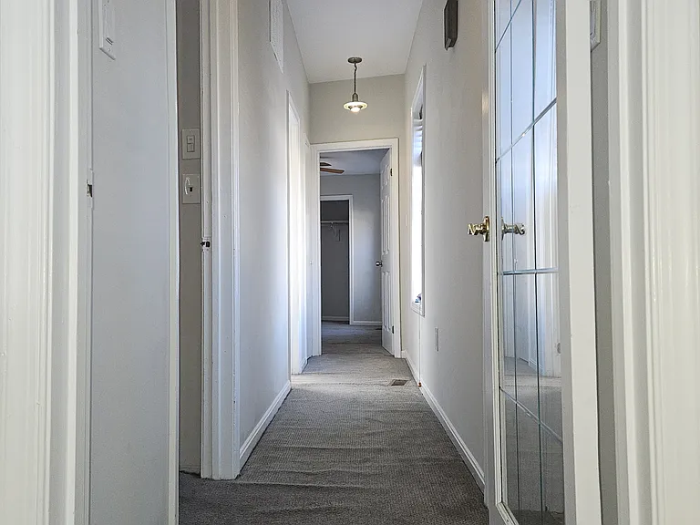 Hallway at top of the stairs