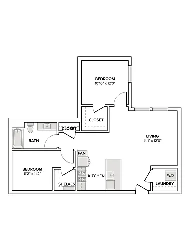 Floor plan A07D