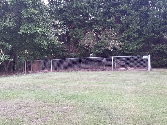 Fenced area for pets