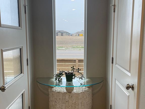 View from the front entry