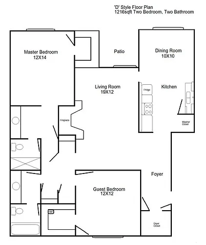 Floor plan B2