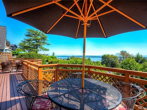 No camera magic here. Front row seats to both Seafair and the blue angles on two entertainment decks.