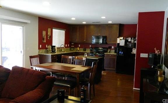 Open Concept kitchen and family room