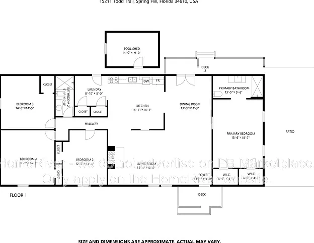 4 bed, 2.0 bath, 1768 sqft, $2,350 — Photo 2