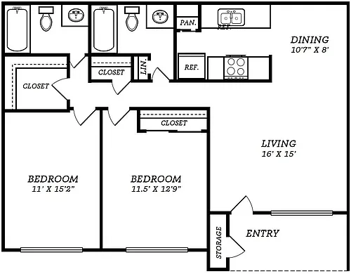 Floor plan B4RP