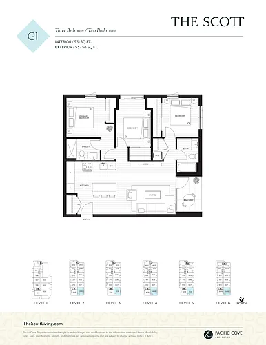 Floor plan 1-408