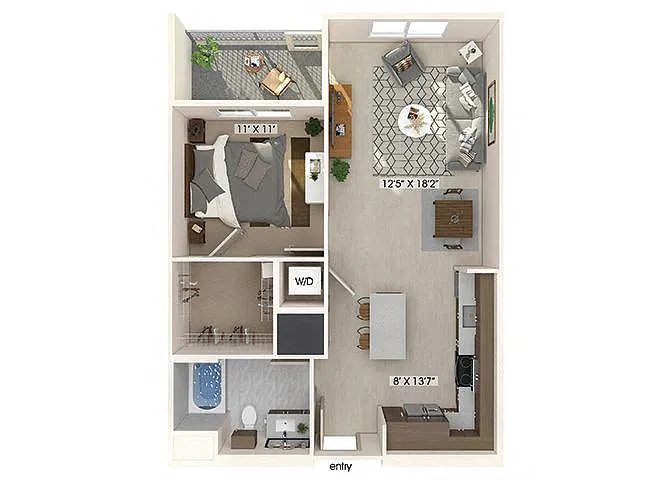 Floor plan A6