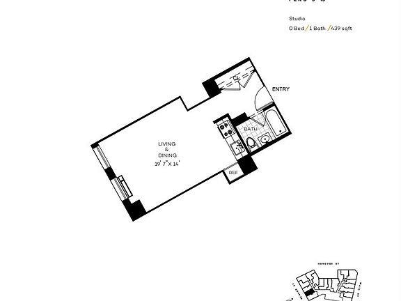 2nd image of 63 Wall St APT 1002