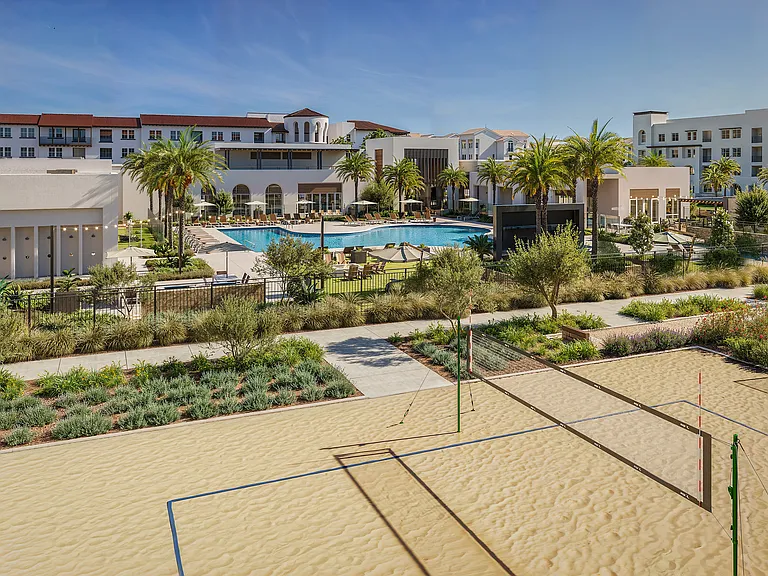Sand Volleyball Court