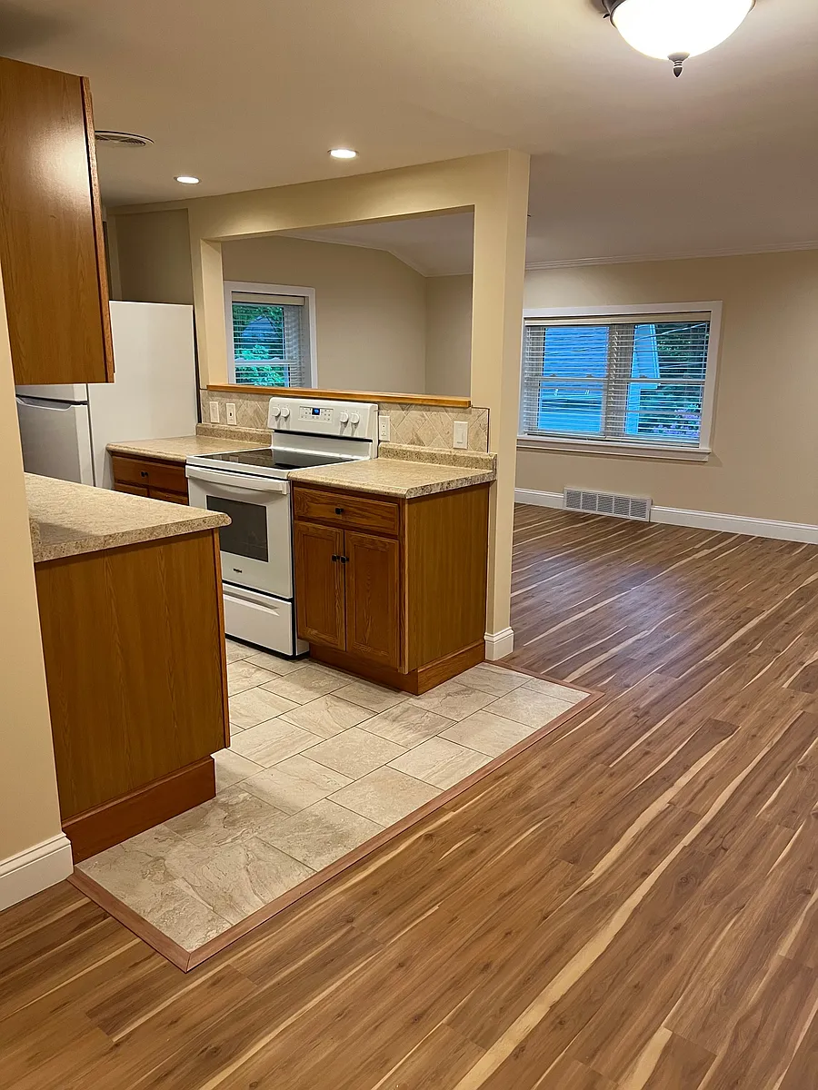 Dining / Living room / Galley Kitchen - 22 Hedges Ave