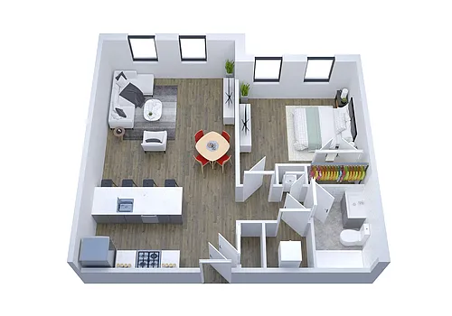Floor plan B4